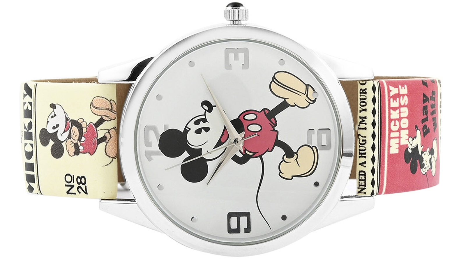 Big face mickey mouse on sale watch