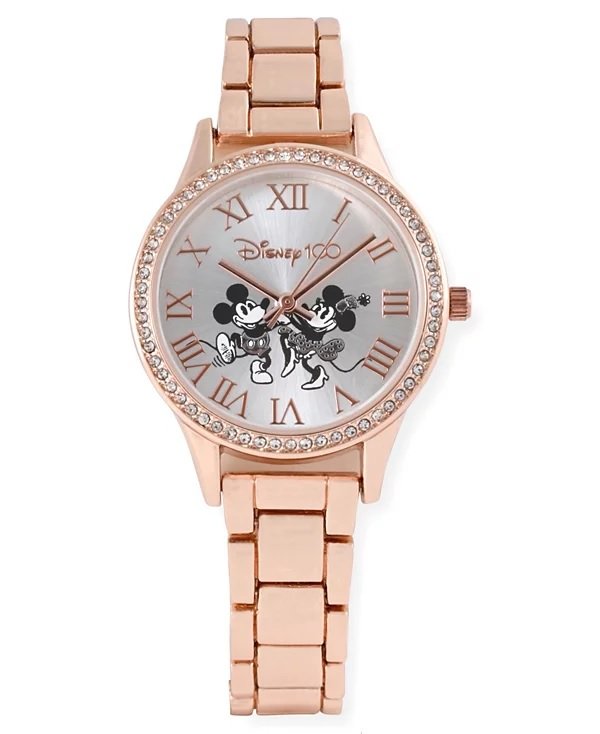 Model: Limited Edition Disney YEARS OF WONDER 100 Anniversary Mickey Mouse And Minnie Mouse Collectable Watch MK48258